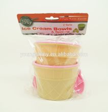59674E high quality 2-pc ice cream plastic containers