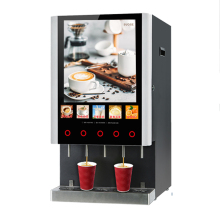 Commercial 50s Flavored Instant Coffee and Milk Tea Vending Machine for Catering Services