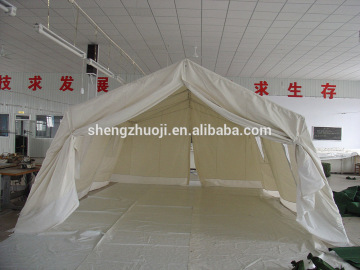 white waterproof red cross tent