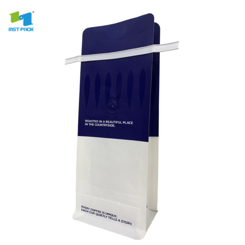 Compostable stand up coffee pouch canada with valve