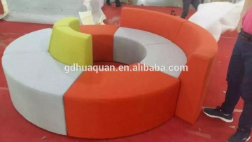 semicircular bench seating