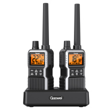 Long-Range Dual Channel Walkie-Talkies with Extended Battery Life, NOAA Weather Alert & FM Radio