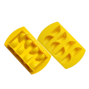 Lemon lego ice mold silicone ice cube tray