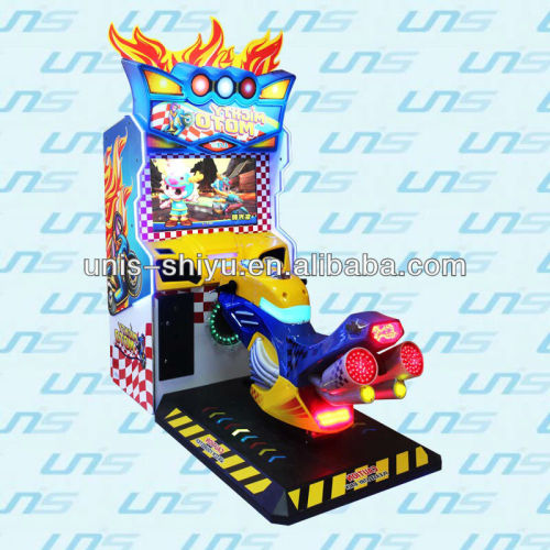 Mighty Moto car racing game machine and Amusement Machine