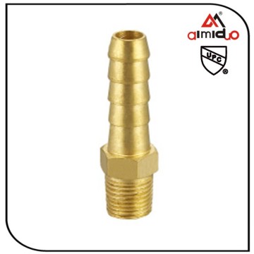 brass hex nipple 1/4"