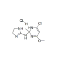 Central Antihypertensive Drug Moxonidine Hydrochloride CAS 75438-58-3