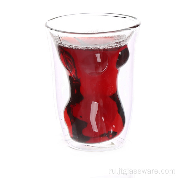Стеклянная чашка для виски с вином