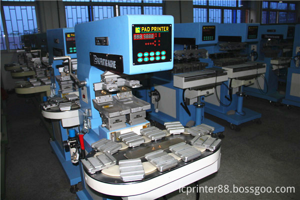 conveyer two color pad printer 1