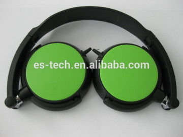 Foldable Head band headsets/funny headsets headphones/stereo headphone