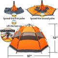 Outerlead Fully Automatic Double Layer Hexagon Camping Tent