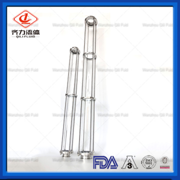 SS304 Custom Long Tri-Clamp Pipe Glass Sight