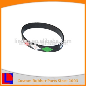 custom debossed silicone colored religious rubber bracelets