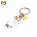 Custom Made Die Cast Enamel Metal Keychains