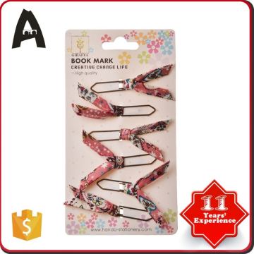 Fine appearance factory supply alligator shaped paper clips
