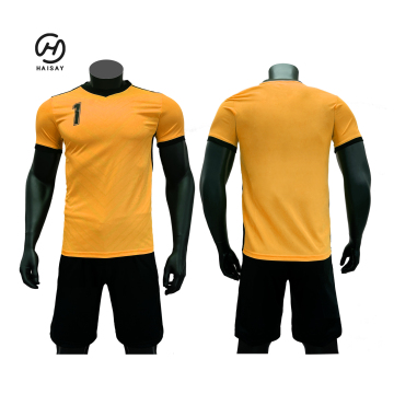 2023 Soccer Sports Wears Soccer High Quality Polyester Fabric Quick Dry Sublimation Football Jersey Team Football Player Jersey