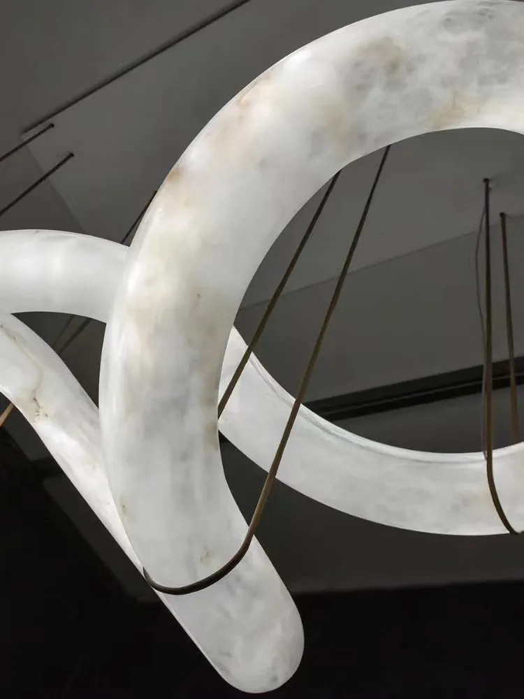 Unique and Modern Spanish Marble Pendant Light Design
