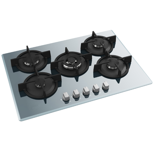 5-Brenner Hotpoint Ariston Hob Edelstahl