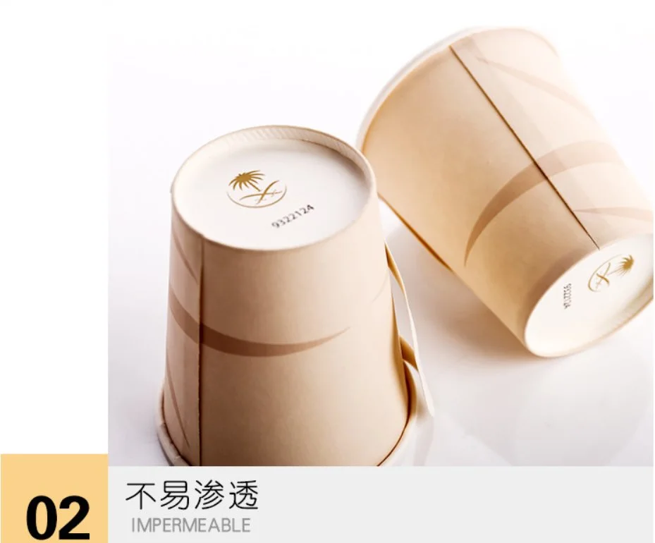 7oz Coffee Paper Cup with Handle Coffee Hot Paper Cup/Disposable Tea Cup with Handle, Paper Cup with Handle