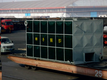 factory work shop heating coal fired hot water boiler