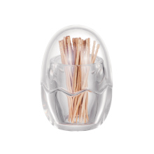 Cute Clear Plastic Toothpick Container - Acrylic Egg Toothpick Holder