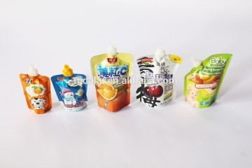 reuseable plastic liquid spout pouch