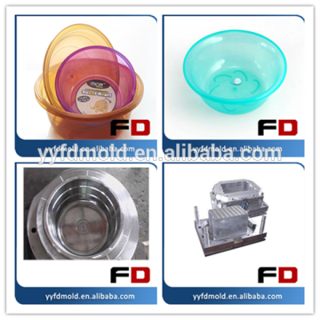 PP materials plastic injection washbasin mould