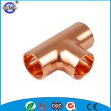 China supplie 15mm copper equal tee copper fittings