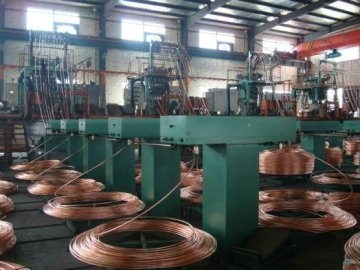 Upward Copper Rod Casting Machine