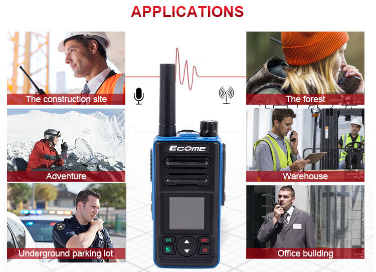 سعر المصنع POC Network Public Walkie Talkie 4G Walkie Talkie 2 Way Radio