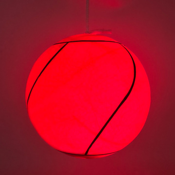 glow in dark Luminous custom rubber tether ball