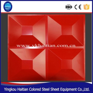 Color Steel Sheet 3D Gusset Plate Forming Machine