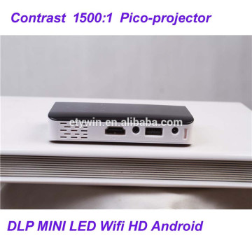 New multimedia pico cheap mini pocket led wireless projector