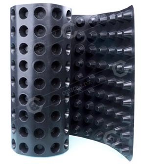 construction material HDPE plastic dimple drainage board