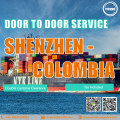 Service international de fret de porte à porte de Shenzhen à Colombie