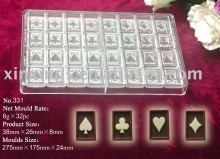 DIY plastic chocolate mould Q331