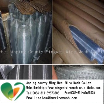 Bulletproof Stainless steel security window screen mesh/ Security mesh window screen / security wire mesh window screen