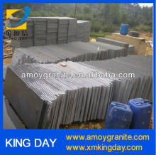 Black sandstone slabs