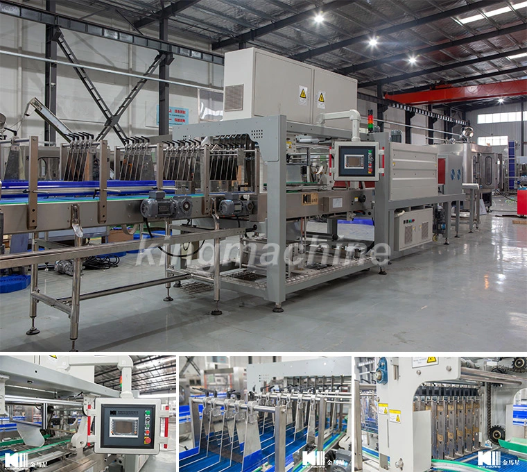 Automatic High Speed Bottle Shrink Wrapping Machine