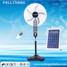 22'' EMERGENCY RECHARGEABLE LIGHT STAND FAN WITH REMOTE CONTROL