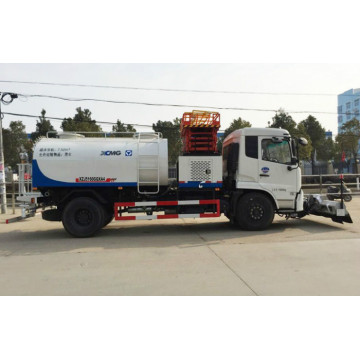 Camión de limpieza de succión al vacío de succión de aguas residuales de alta presión