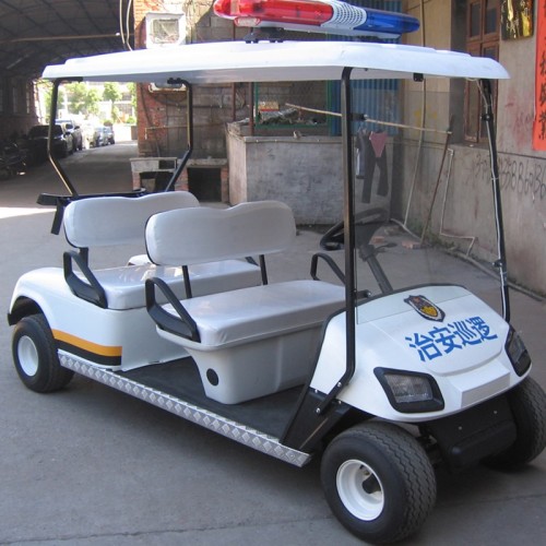 300CC gas powered police golf cart with EPA