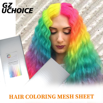Top Selling Hair Coloring Mesh Sheets for Dyeing and Tinting