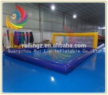 Ruilin inflatable water volleyball court for water fun