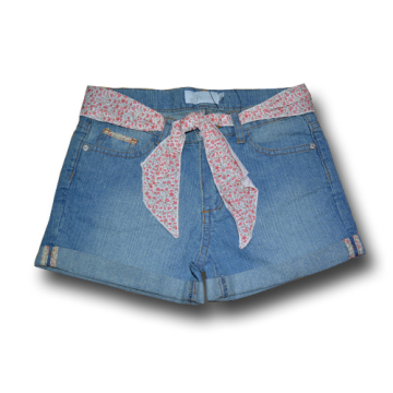 100% Cotton Denim Kid Girls' Denim Shorts