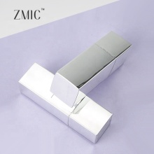 Custom Silver Lip Balm Tubes with Logo - Luxury Cosmetic Packaging