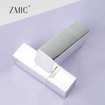 Custom Silver Lip Balm Tubes with Logo - Luxury Cosmetic Packaging