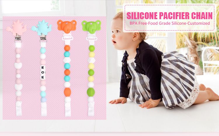 pinza de silicona dinosaurio dinosaur silicone clip