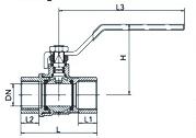 OEM Female Thread Brass Ball Valve