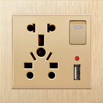 New design wall universal electrical switch socket