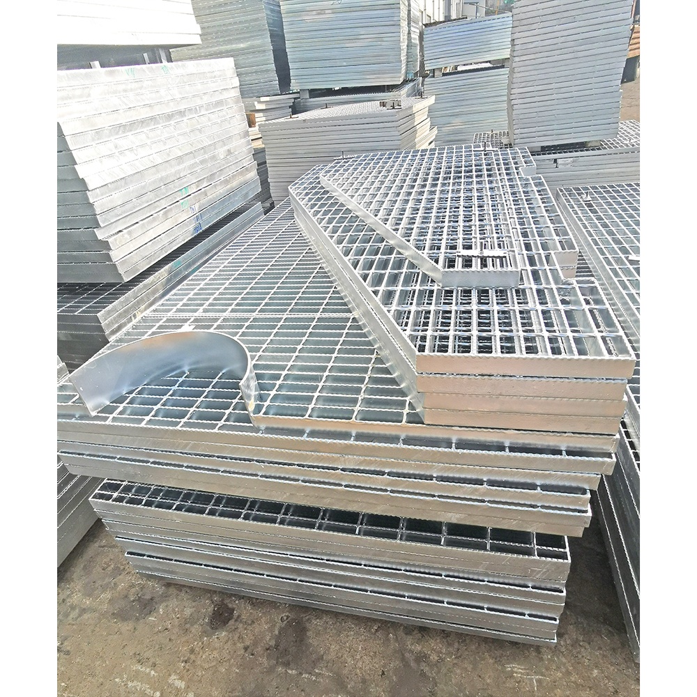 Metal building hot dipped galvanized 30x3mm steel grating